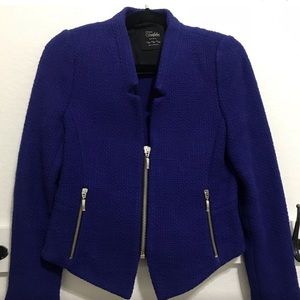 Zara Royal Blue Blazer | Size Medium